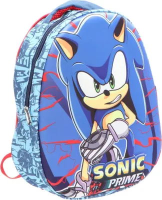 Produktbild von Sonic 3D-Schulrucksack Ideal für Schulkinde