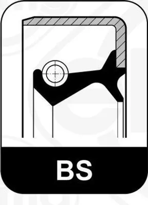Produktbild von ELRING Wellendichtring Radnabe 040.673 Vorne für BMW 5 Limousine (E28) 7mm NBR (Nitril-Butadien-Kautschuk) 45mm 62mm