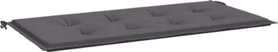 Produktbild von Gartenbank-Auflage Anthrazit 100x50x4 cm Oxford-Gewebe
