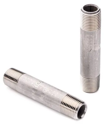Produktbild von POLBERIS Rohrnippel aus Edelstahl 1'' 316L NPT 100mm