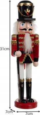 Obrázok produktu pre Verk 26250 Drevený vojak luskáčik na orechy 30 cm
