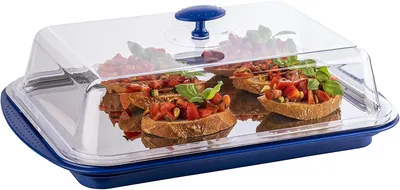 Produktbild von APS-Germany 09090, Display tray, Rechteck, Kunststoff, Silikon, Edelstahl, Edelstahl, Transparent, 430 mm, 290 mm