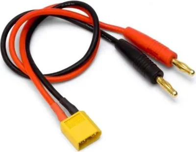 Productafbeelding van Oplaadkabel XT60 met 4 mm bananenstekker