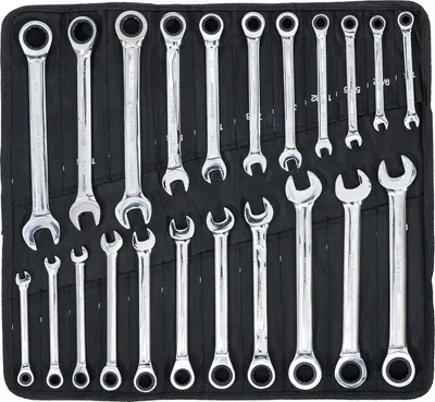 Obrázek produktu pro BGS technic Ratchet Combination Wrench Set, 3,17 kg