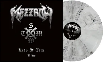 Image de MEZZROW - Keep It True - Live - LP VINYLE MARBRÉ BLANC/NOIR