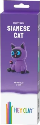 Image de TM TOYS Hey Clay animaux en peluche Chat siamois 00237