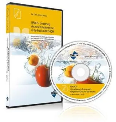 Produktbild von HACCP - Umsetzung des neuen Hygienerechts in der Praxis, 1 CD-ROM