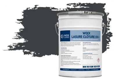 Image de Wixx Lasure Clôture UV+ - RAL 7016 | Gris anthracite - 1L
