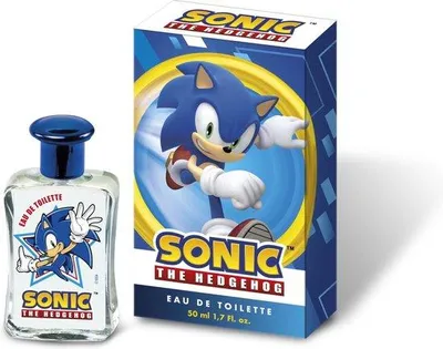 Lorenay Sonic The Hedgehog parfum - kinderen eau de toilette - 50 ml