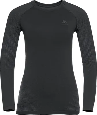 Produktbild von Odlo Top Performance Warm Ec Langarm-baselayer Schwarz M Damen Schwarz M