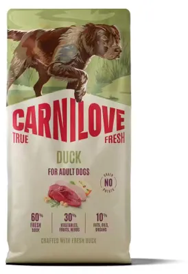 Obrázok produktu pre CARNILOVE 100173732, Dospelý, Kačka, 12 kg