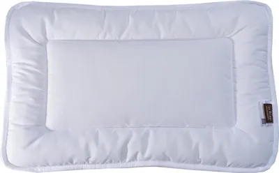 Produktbild von Baby-Flachkopfkissen 40x60 cm – Mikrofaserbezug, weich, formstabil und atmungsaktiv