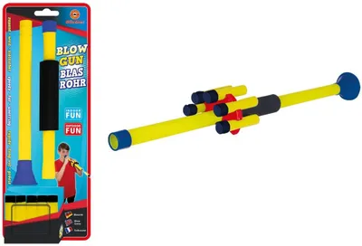 Productafbeelding van Blaaspijp met 5 pijlen, 46 cm / 6,5 cm