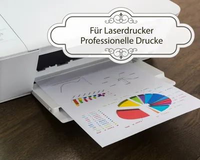 Produktbild von TATMOTIVE FA4200M50 Fotokarton Fotopapier 200g matt weiß / Laserdrucker / DIN A4 / Beidseitig bedruckbar / 50 Blatt