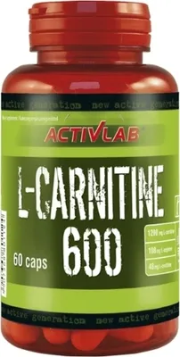 Obrázok produktu pre Aktivný Lab, L-Karnitín 600, 60 kapsúl