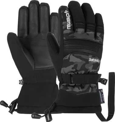 Produktbild von Reusch Fingerhandschuhe Kondor R-TEX® XT Junior mit atmungsaktiver Insert-Membran 5570 dark camo / black 4
