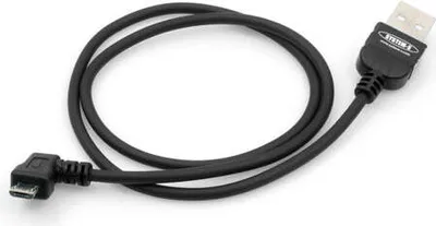 Produktbild von SYSTEM-S Micro USB Kabel Daten & Ladekabel Winkelstecker 50 cm