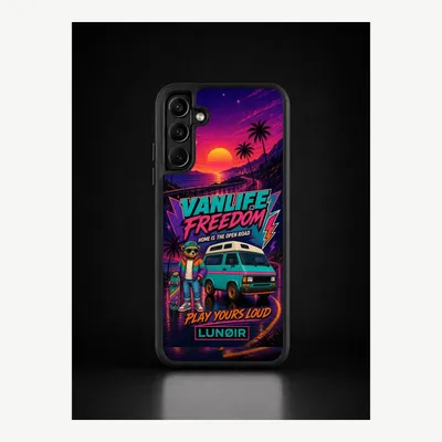 Immagine prodotto di Custodia per Samsung S22 Plus, cover protettiva per cellulare con motivo "Vanlife" – LUNØIR ©