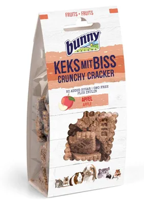 Produktbild von Bunny Nature Keks mit Biss Apfel Nagersnack 50 g