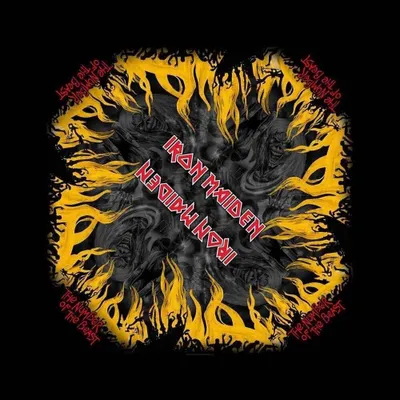 Produktbild von Iron Maiden Schal Number Of The Beast Black