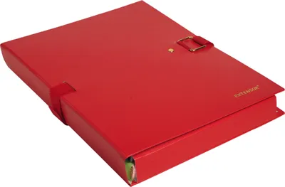 Produktbild von Exacompta 10x Präsentationsmappe Dehnbar Rücken EXTENSOR® - Rot - 22009E