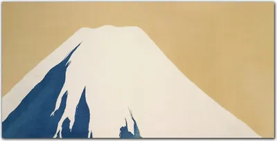 Produktbild von Coloray Bild aus Leinwand 140x70 Leinwand Dekoration - Berg Schnee Kamisaka