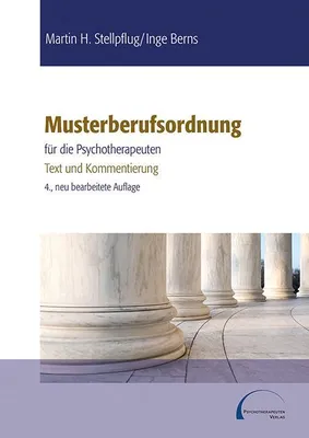 Produktbild von Musterberufsordnung für die Psychotherapeuten