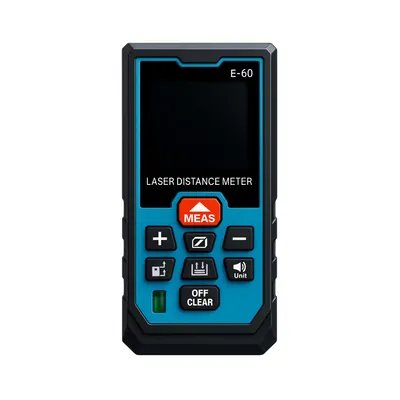 Produktbild von Extralink Laser-Entfernungsmesser 60 m Digitales Lasermessgerät mit LCD, Flächen- & Volumenmessung