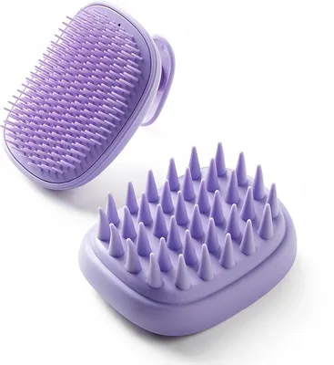 Obrázek produktu pro Kartáč na mytí psů 2 v 1, silikonový, měkký, 1 kus, vhodný pro citlivou pokožku