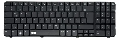 Image de DE - Noir Clavier compatible avec Quanta P/N : AEUT3N00240, AE0P6400110