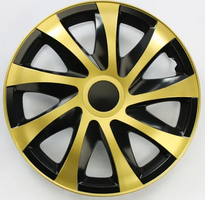 Produktbild von SET Radkappen Radzierblenden 4er Satz 14 DRACO gold-black
