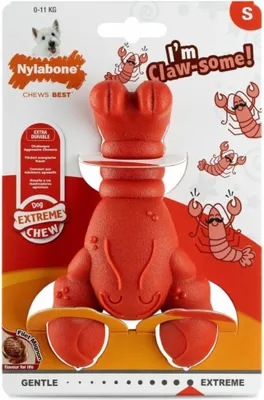 Productafbeelding van Nylabone Extreme Kauwbotje, smaak van kreeftfilet