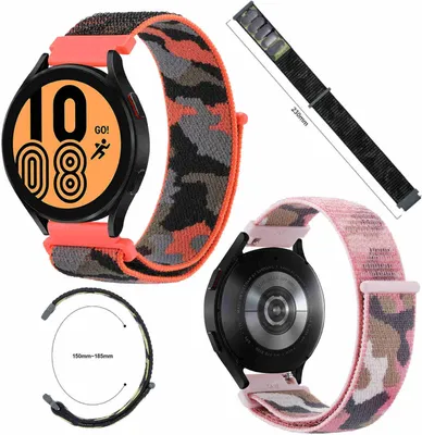 Produktbild von Für Samsung Galaxy Watch FE 6 5 4 Normal Pro Classic alle Größen Kunststoff / Nylon