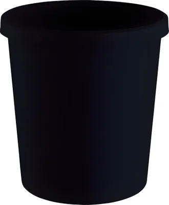 Immagine prodotto di helit H6405895 Cestino per la carta straccia "il tedesco verde" 18 litri nero