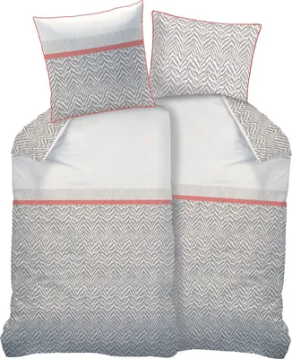 Produktbild von Partner Bettwäsche Set 4tlg. 100% Baumwolle 135x200 80x80 cm Ehebett Doppelbett