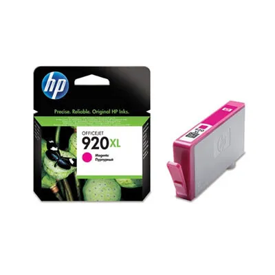 Produktbild von HP 920XL Magenta Original Druckerpatrone mit hoher Reichweite, Magenta, Tinte auf Pigmentbasis, 1 Stück(e), 700 Seiten