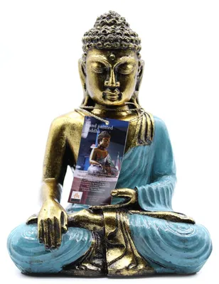 Imagen del producto de Verde Azulado y Dorado Buddha - Lrg