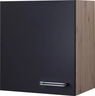 Produktbild von Flex Well Hängeschrank Santo BxTxH 50 x 32 x 55 cm anthrazit matt zerlegt Anschlag reversibel 00011029