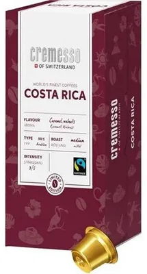 Productafbeelding van Cremesso: De beste koffie ter wereld. Costa Rica. Koffiekapsules. Cappuccino. Espresso. Cremesso. 85 mm, 60 mm, 68 mm
