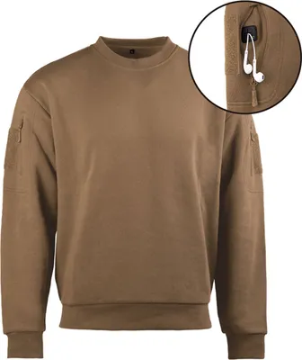 Produktbild von Tactical Sweatshirt Rundhals coyote, L