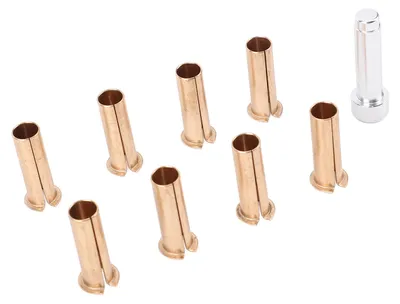 Obrázok produktu pre Sada kovových objímok/ložísk pre čapy dverových pántov, vysoká pevnosť, jednoduchá inštalácia, náhrada pre modely TJ, YJ, CJ, LJ, výroba 1986-2006