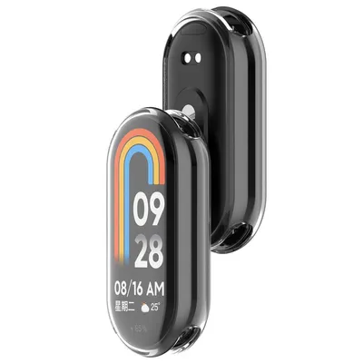 Produktbild von Etui z osłoną ekranu Bizon Case Watch Felipe do Xiaomi Smart Band 9, przezroczyste