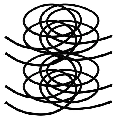 Produktbild von 4 Stück Kajakpaddel Sicherheitsseile 6mm Elastischer Gummizug für Wassersport