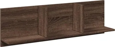 Produktbild von vidaXL Wandschrank 100x16,5x30 cm Braun Eichen-Optik Holzwerkstoff