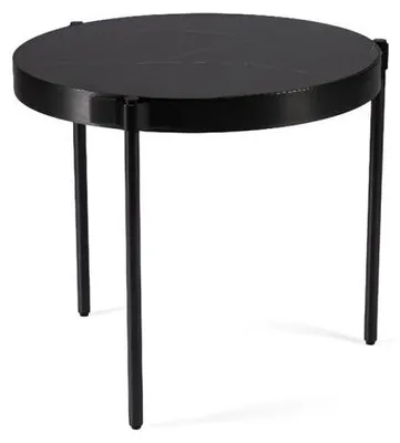Immagine prodotto di Tavolino nero Tavolini in metallo design Soggiorno elegante