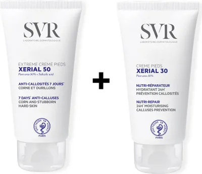 Produktbild von SVR Xerial Pack Xerial Creme 50 50 ml + Xerial Creme 30 50 ml