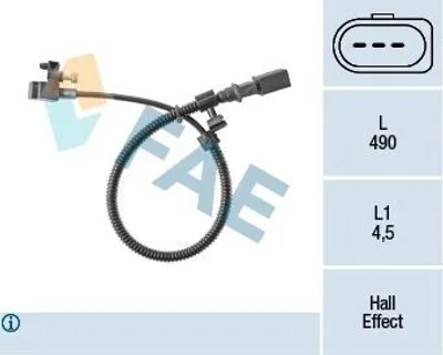 Produktbild von FAE 79384 Kurbelwellensensor Impulsgeber für VW Golf IV Schrägheck (1J1)