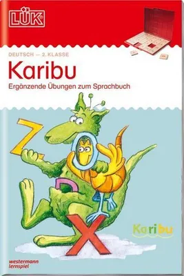Immagine prodotto di LÜK. Karibu - 2. Klasse. Ergänzende Übungen zum Sprachbuch