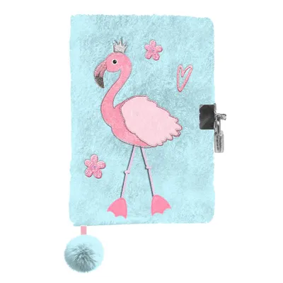 Image de Carnet PASO en peluche FLAMMEN avec cadenas