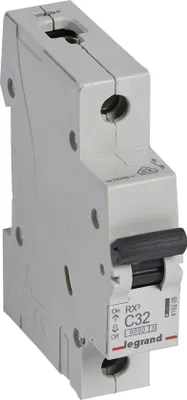 Image de Disjoncteur 32A, 1 pôle, 6kA - Disjoncteur 1-p C32A 419205